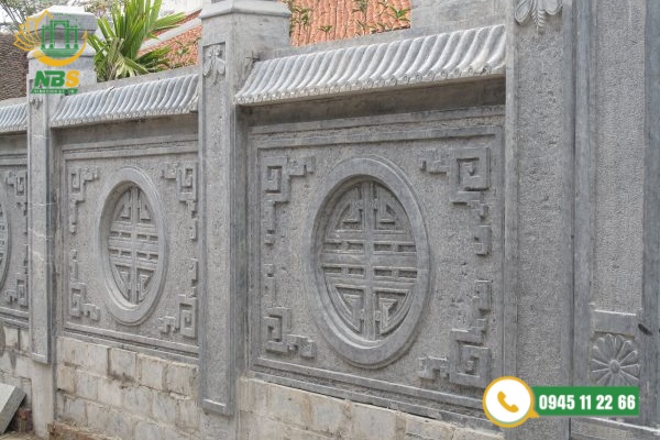 Mẫu hàng rào đá tại Ninh Bình Stone 