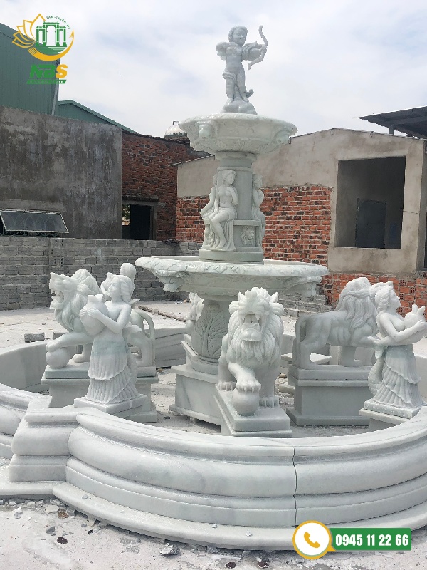 Thiết kế đài phun nước tại NBStone