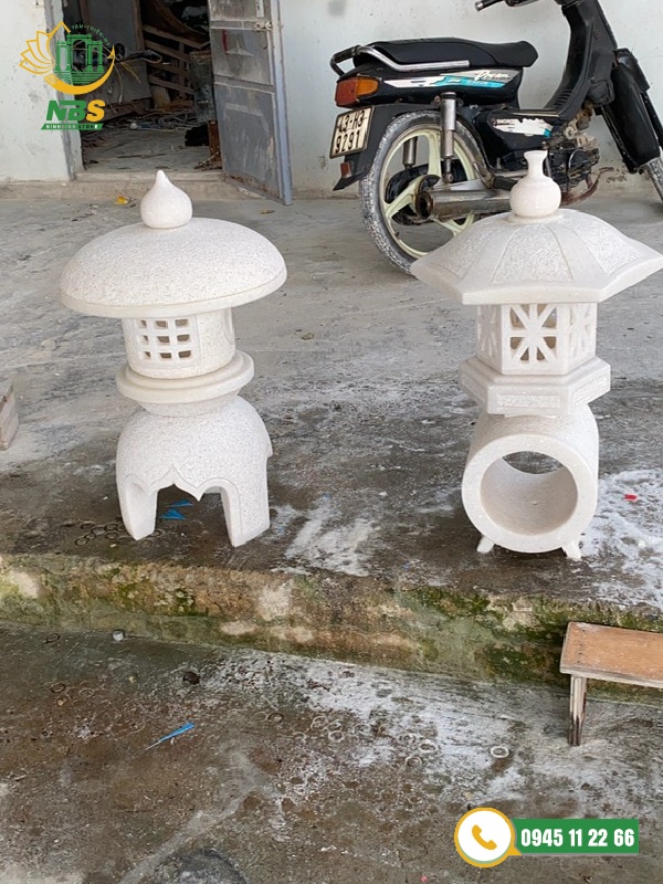 Đèn đá với màu sắc ấn tượng
