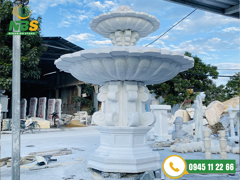 Ninh Bình Stone hoàn thiện đài phun nước
