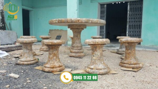 Ninh Bình - Địa chỉ cung cấp bàn ghế đá sân vườn uy tín