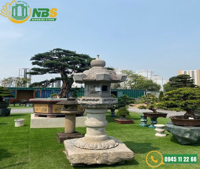 Đèn đá sân vườn có nguồn gốc từ Nhật Bản