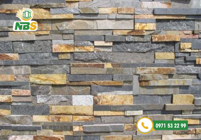 Mẫu đá chẻ ốp tường được ưa chuộng