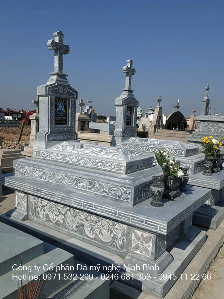Mẫu mộ công giáo đẹp kích thước chuẩn