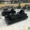 Mộ đá hoa cương nguyên khối NBS-MĐHC243