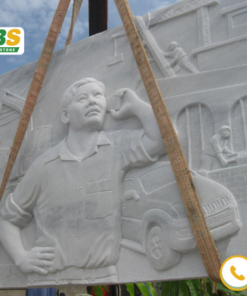 Phù điêu đá NBS-PDD 260