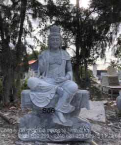 Tượng phật quan âm bằng đá NBS-TQA262