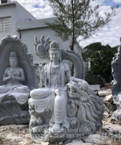 Tượng phật quan âm bằng đá NBS-TQA260