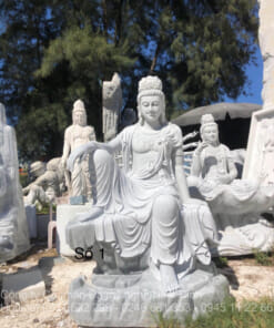 Tượng phật quan âm bằng đá NBS-TQA258