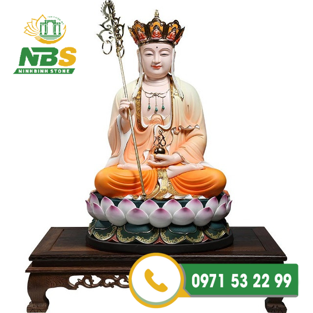 Tượng Địa tạng vương Bồ tát bằng đá