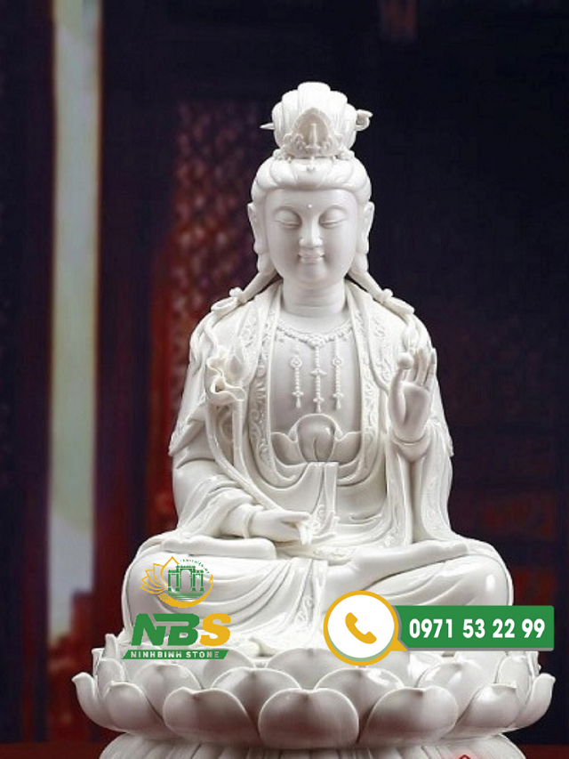 Tượng Tây phương Tam thánht bằng đá