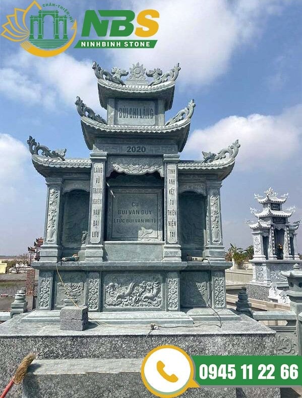 Có những loại đá nào được sử dụng để chế tác lăng mộ bằng đá đẹp ở Ninh Bình?