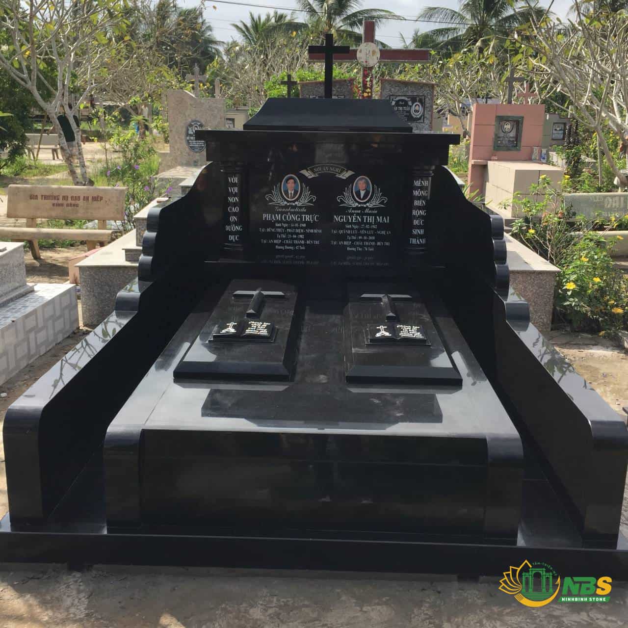Mẫu đá hoa cương ốp mộ đẹp - 4