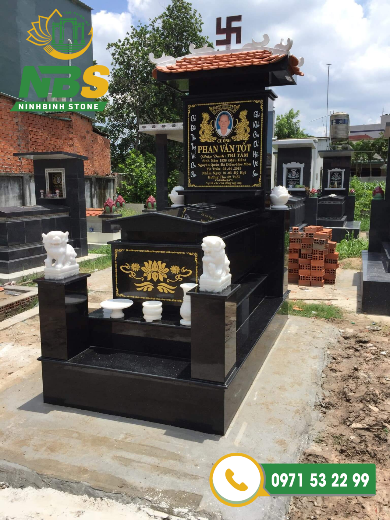 Mẫu mộ đá granite