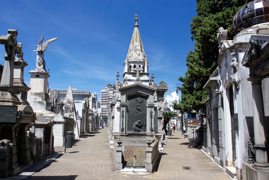 Nghĩa trang La Recoleta tại Buenos Aires, Argentina