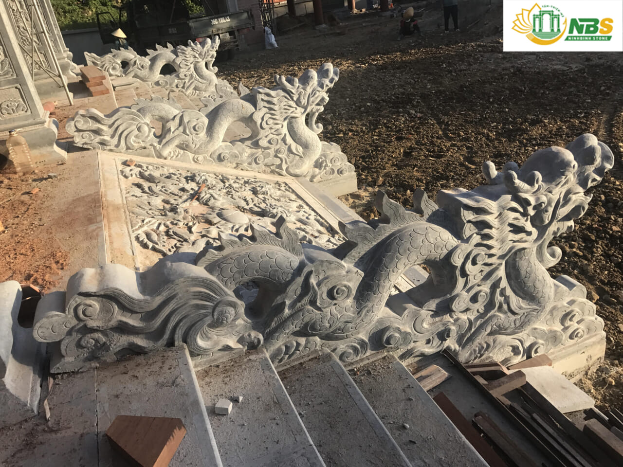 tượng rồng dá phong thuỷ 2 1