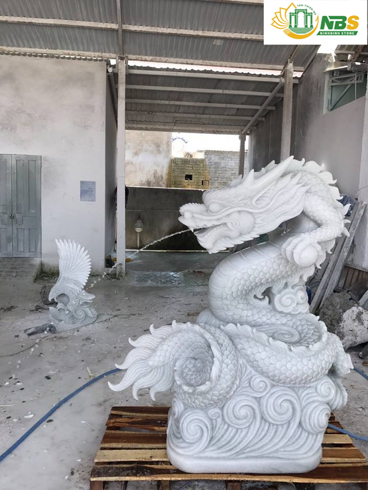 Những mẫu tượng rồng đá phong thuỷ đẹp nhất