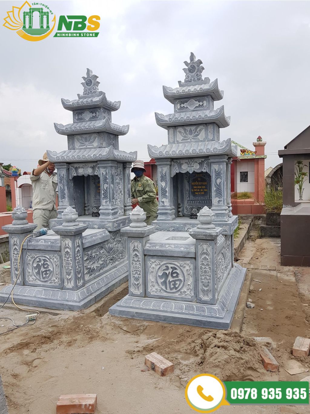 Chiêm ngưỡng các mẫu thiết kế mộ đá đẹp tại Hà Nội, xem ngay