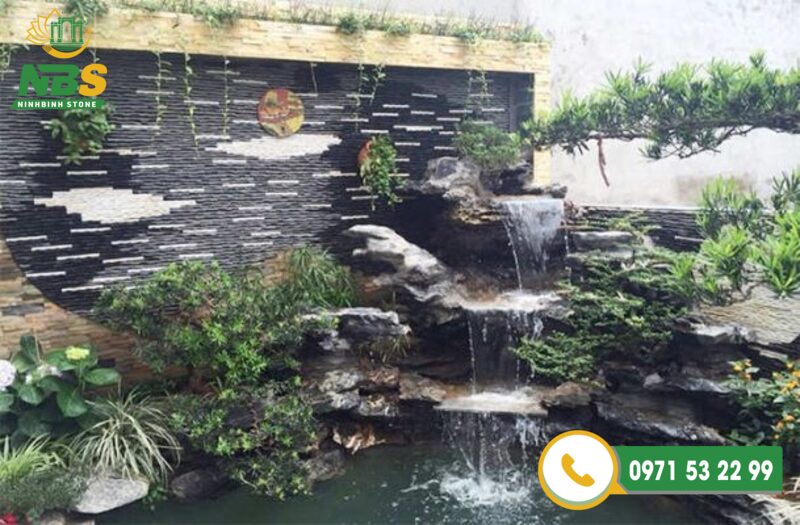 Chiêm ngưỡng các mẫu đá ốp tường thác nước đẹp mê hồn, xem ngay!