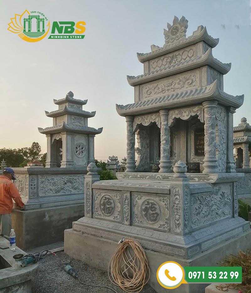 kích thước của mộ đá