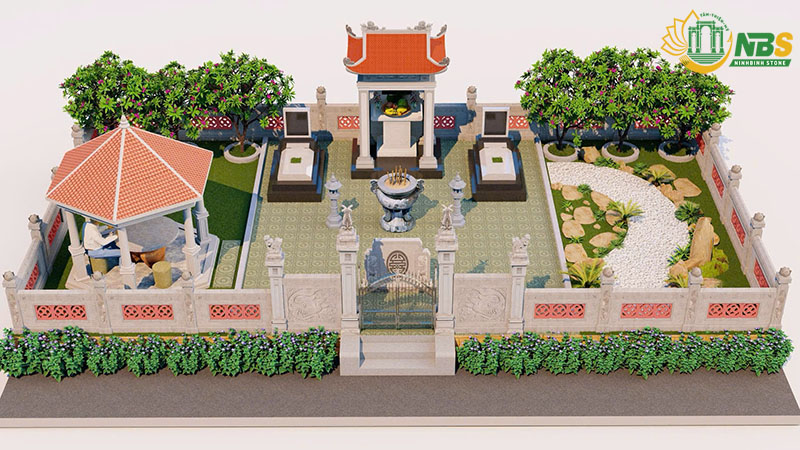 xây dựng lăng mộ đá