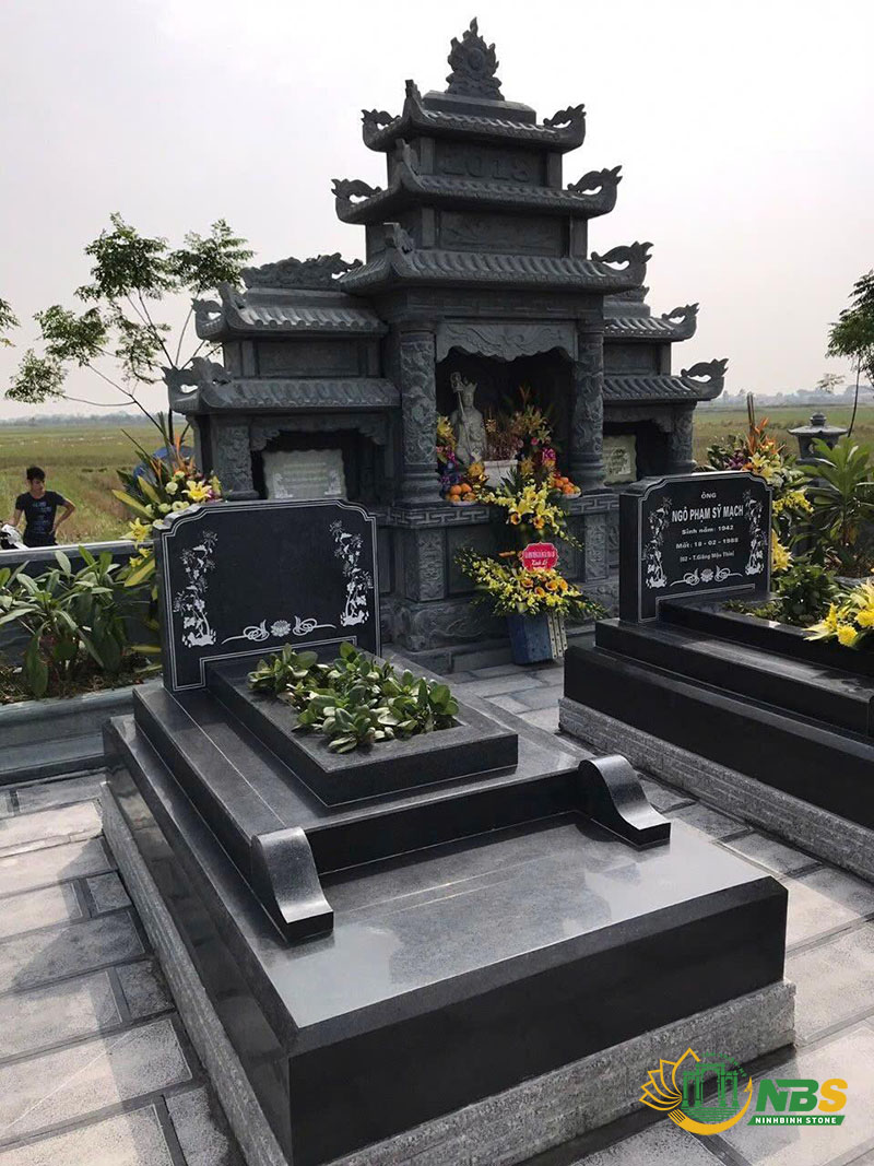 mộ công giáo và mộ phật giáo